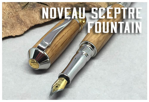 Noveau Sceptre Fount and Rollerball