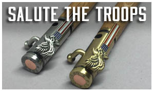 Salute the Troops Bolt Action Pen