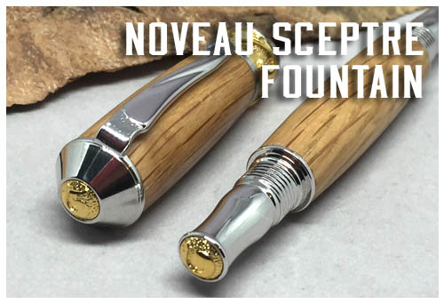 Noveau Sceptre Fount and Rollerball