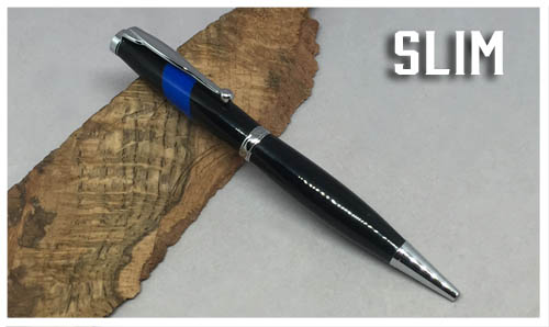 Slim Thin Blue Line Pen