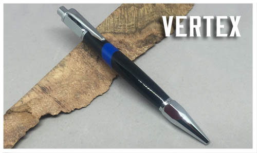 Vertex Thin Blue Line Pen