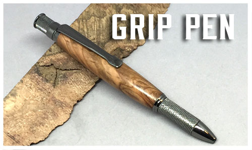 Olivewood Grip Pen